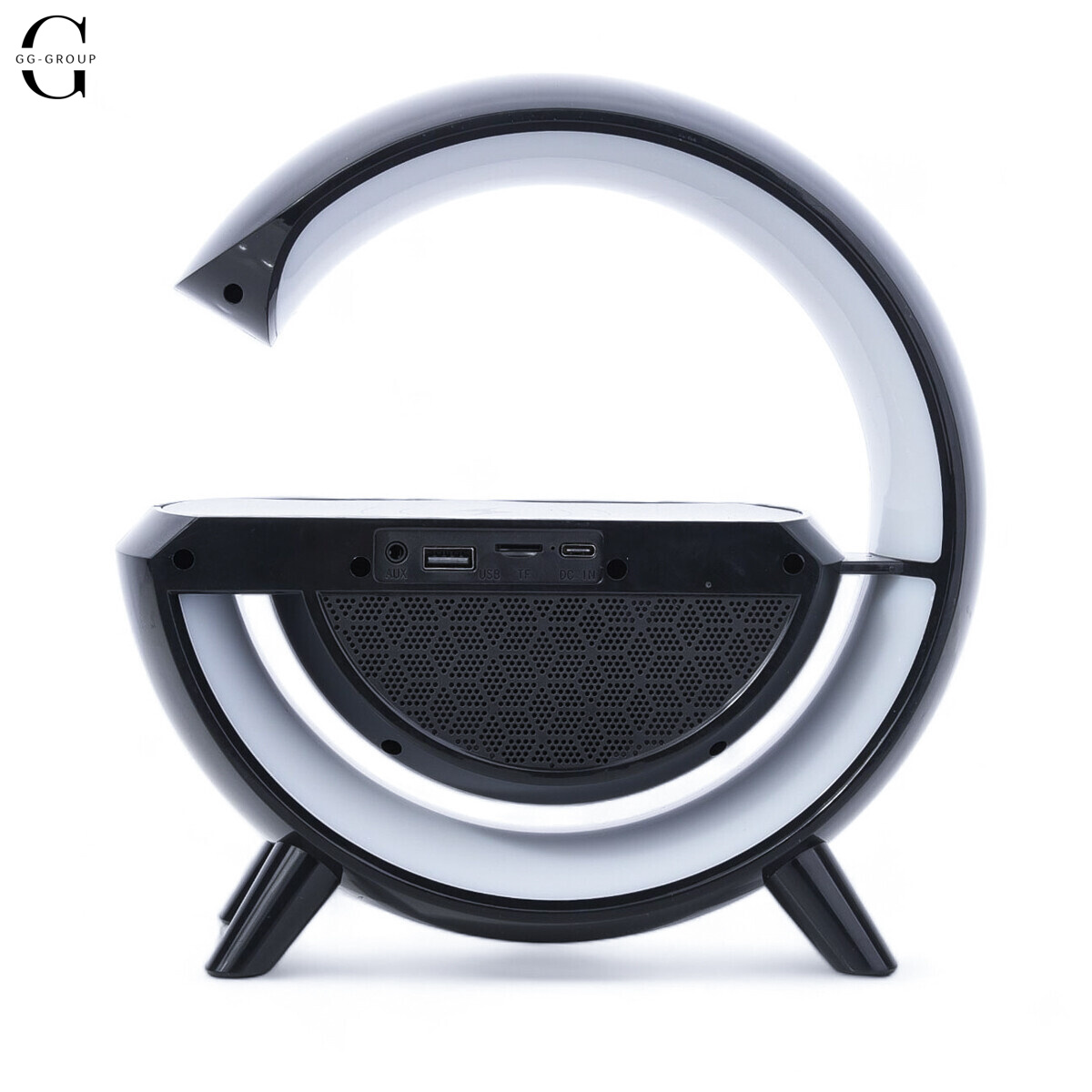 Ночник Smart Light Sound Machine с беспроводной зарядкой и Bluetooth колонкой 